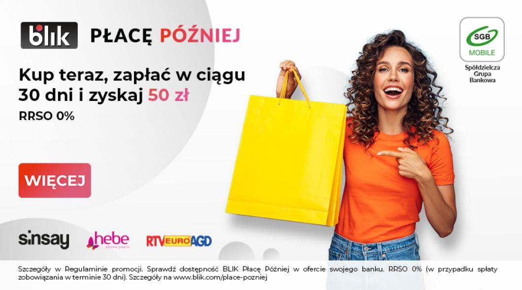 blik płacę później
